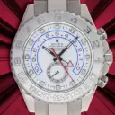 Rolex YACHT-MASTER II ref:116689, 44 mm, White gold, Original Box,Service & Papers - 2008 - s/n:Z699xxx - Preowned 