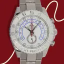 Rolex YACHT-MASTER II ref:116689, 44 mm, White gold, Original Box,Service & Papers - 2008 - s/n:Z699xxx - Preowned 