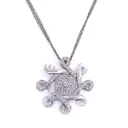 Collana Sole - Brillanti 3,31ct. Oro 18kt. peso totale 23,90gr.