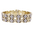 Bracciale Salvini - Brillanti 0,72ct. G-VS1 Oro18kt peso totale 56gr