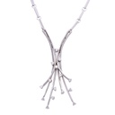 Collana girocollo - Oro 18kt con brillanti 0,30ct. Peso totale 18 gr