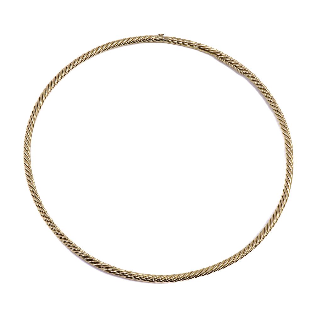 Collana rigida Bulgari - oro 18kt. di 50gr peso totale