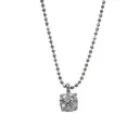  Collana punto luce - Brillante 0,46ct, N-VVS2, oro 18kt, peso totale 2,4 gr, IGI 681592061