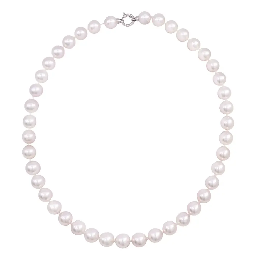 Collana perle giapponesi - Susta in oro 18kt