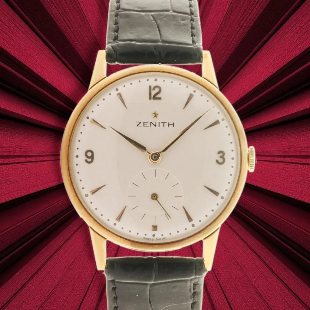 Zentih Stellina 18Kt yellow gold - original box our 2 years warranty