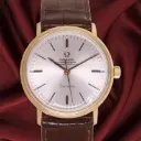 Omega Classic - Yellow Gold - Our box and two year warranty - scratched dial