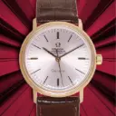 Omega Classic - Yellow Gold - Our box and two year warranty - scratched dial