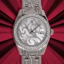 Rolex Datejust Arabesque Pearlmaster ref:81339 - 34mm, 18kt White Gold and Diamonds, Rolex Box & Papers 10/2010