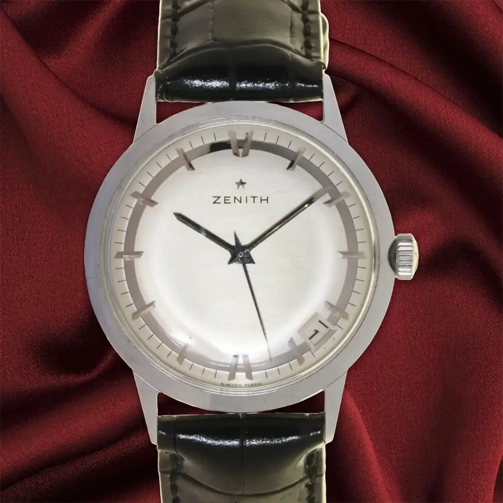 Zenith Stellina - steel, leather strap - our box and two year-warranty