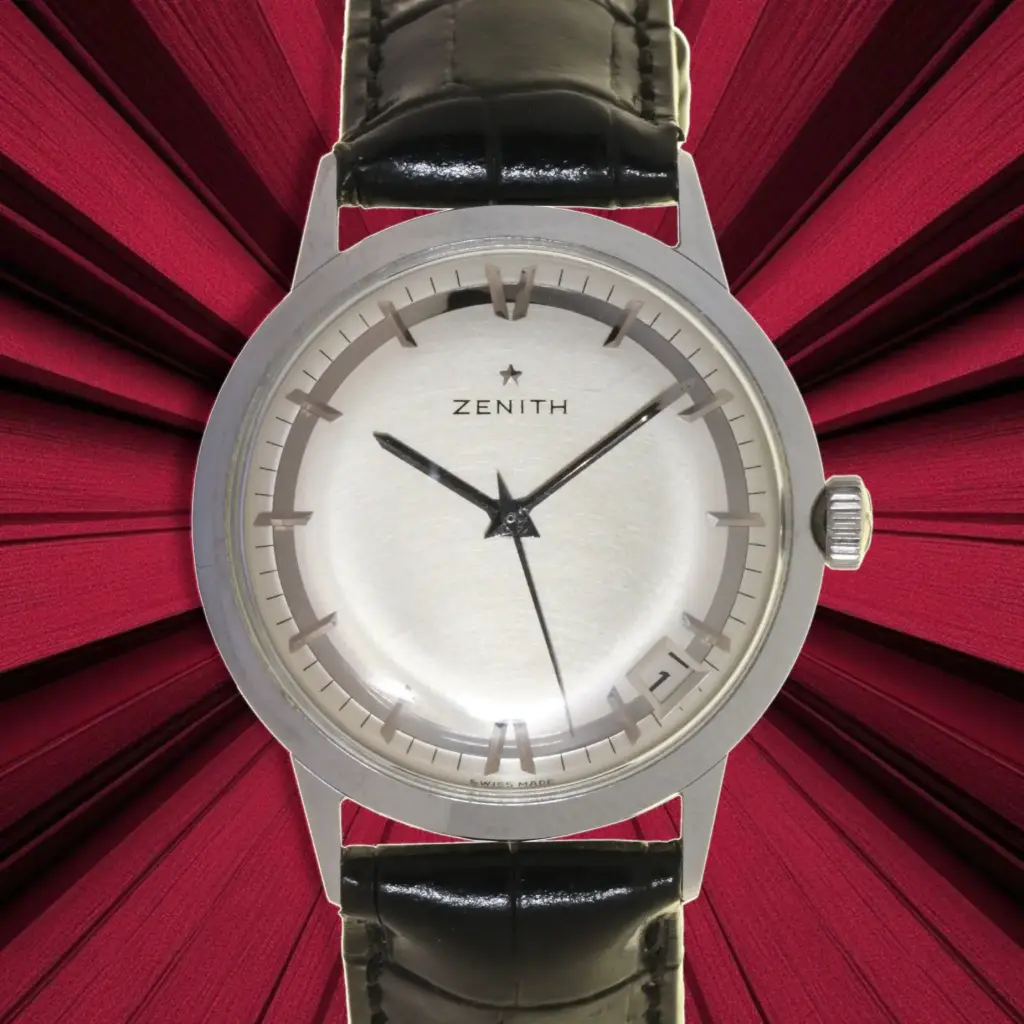 Zenith Stellina - steel, leather strap - our box and two year-warranty
