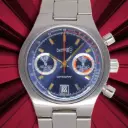 Eberhard & Co. Contograf - approximate 1970s, Steel, Eberhard Box - our two-year warranty