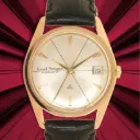 Girard Perregaux Gyromatic, 18kt Pink Gold, leather strap - our box and two-year warranty