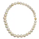 Girocollo Perle Golden - Chiusura oro 18 kt. Peso totale 98,6gr