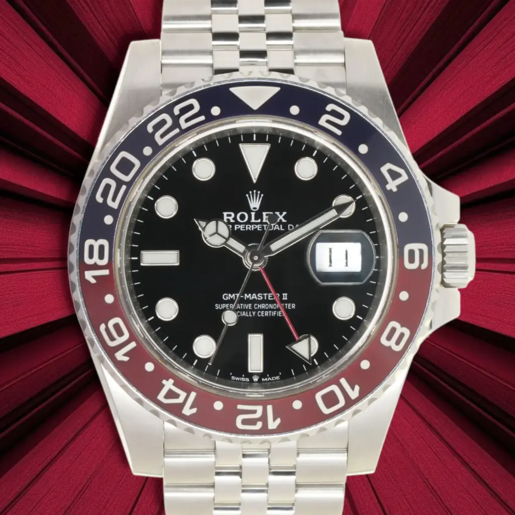 Rolex GMT Master II Pepsi - ref:126710BLRO 03/2020 - Rolex Box , Paper  Price Tag
