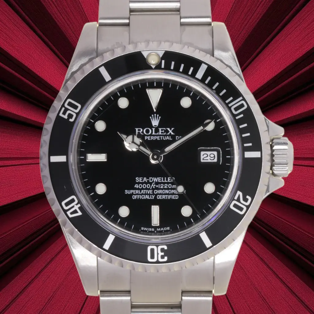 Rolex Sea Dweller 4000 - ref:16600, Rolex Box & Papers, 3/2005