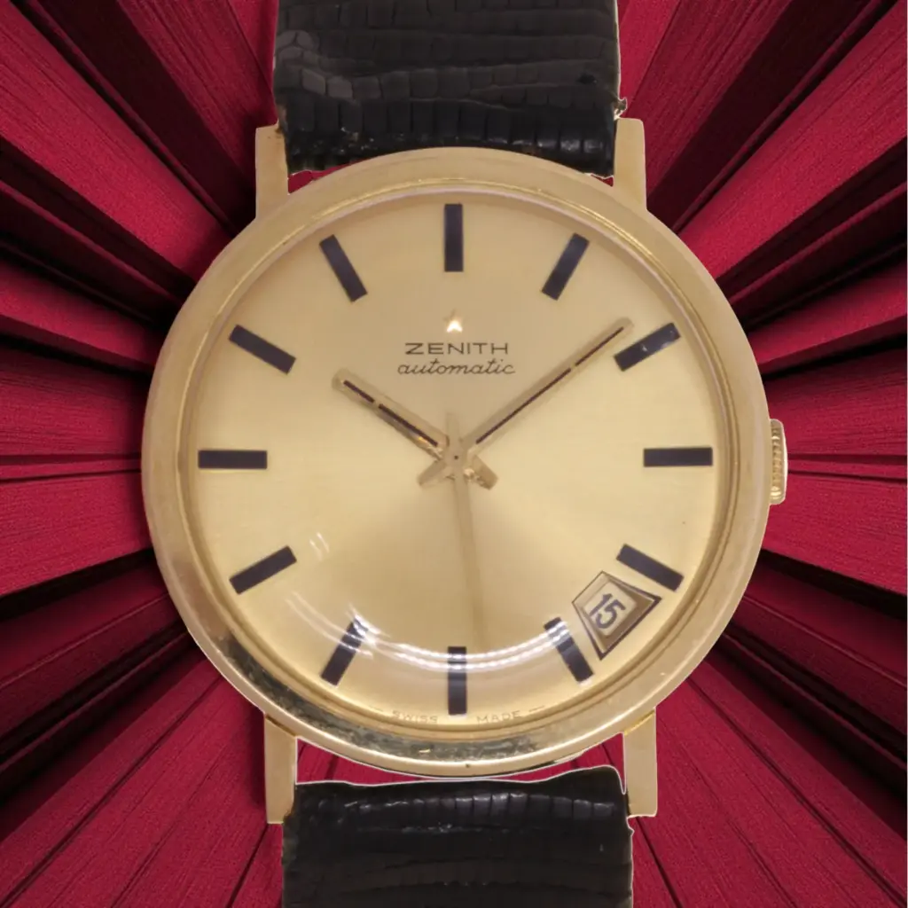 Zenith Stellina 18Kt Yellow Gold - Our box and two years warranty