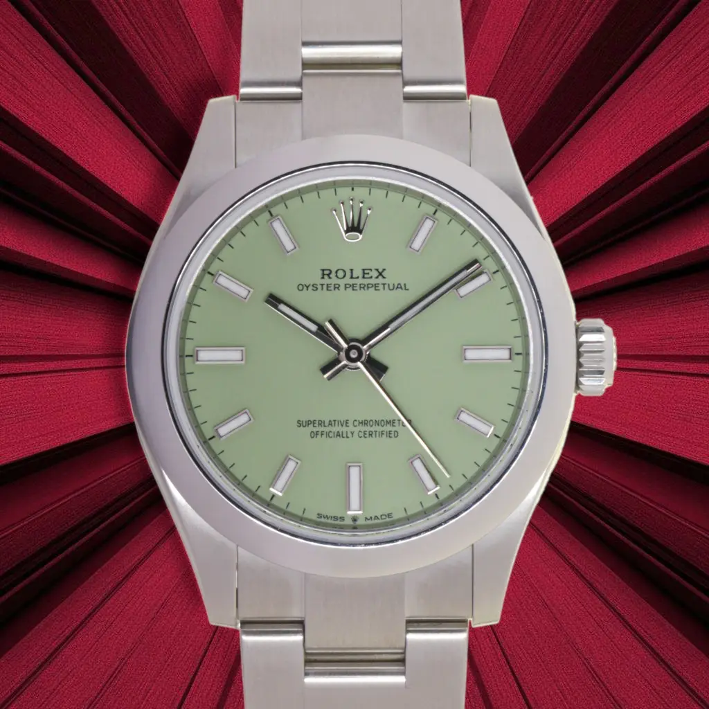 Rolex 277200 Pistachio, Oyster Perpetual, 31mm , Rolex Box & Paper 7/2025 