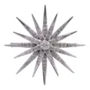 Spilla - Oro bianco18kt. diamanti 0,30+0,50ct. peso totale 10,40gr