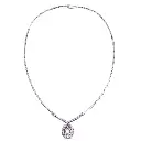 Girocollo - Oro bianco 18kt e brillanti 1,20ct. G-VS1, peso totale 23,00gr