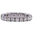 Anello Veretta -  22 brillanti carati totali 1,97ct. oro 18kt. peso totale 3,10 gr