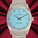 Rolex Oyster Perpetual ref:126000 Tiffany Dial - 36mm- Rolex Original Box and Papers - 05/2024 - NOS
