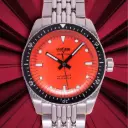 Vulcain Skindiver Nautique Orange Dial 38mm, Vulcain Box & Papers, 8/2024