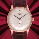 Longines classic ref:7597-2 Yellow gold 18kt - coccodrile leather strap - our box and papers