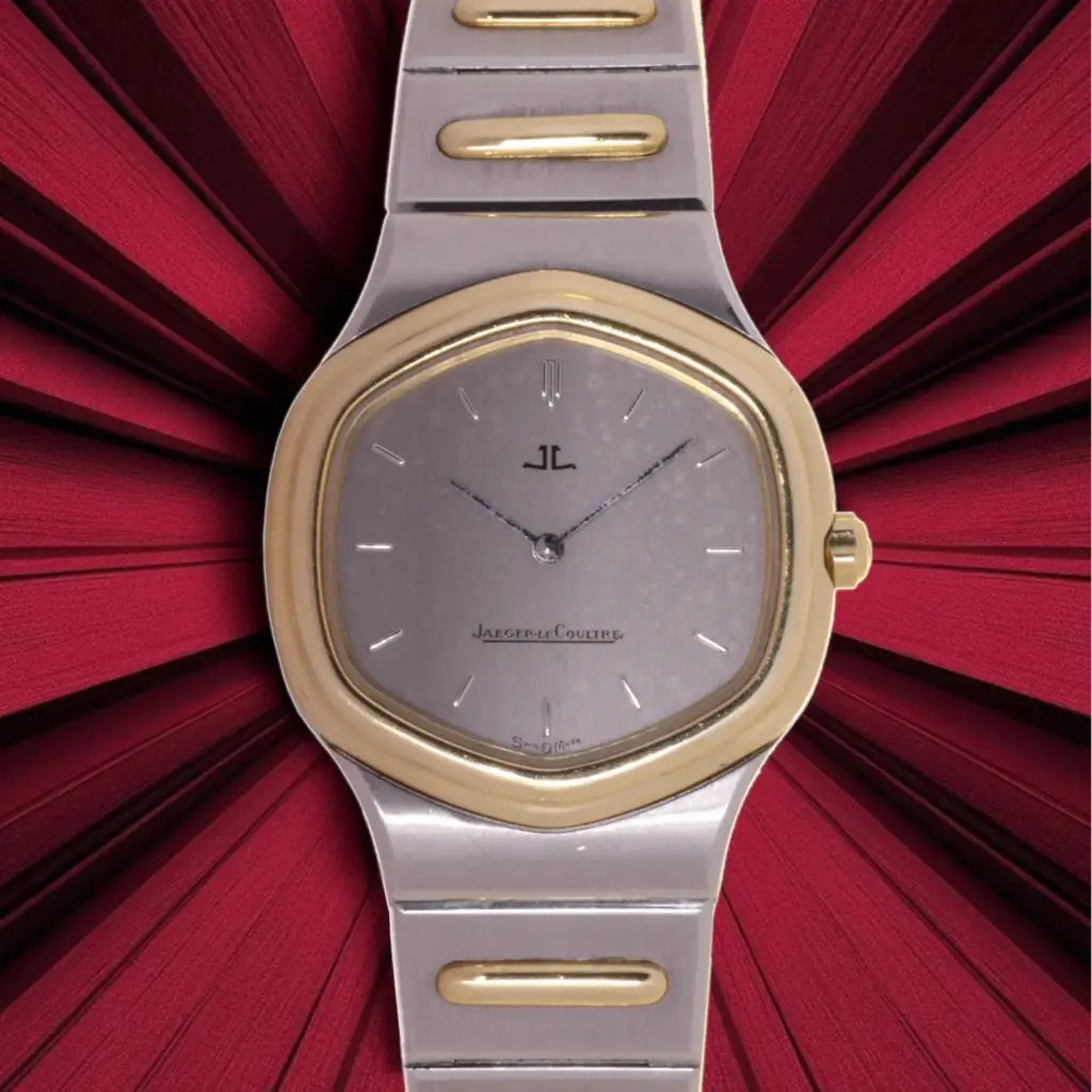 Jaeger-LeCoultre Ref:3.140.063.5 Albatros - Steel Yellow Gold Quartz, Jaeger Box & Papers - Spotted dial