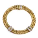 Bracciale FOPE - Brillanti 0,18ct. oro 18kt. peso totale 27,80gr.
