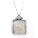 Pendente Quarzo Rutilato -  Brillanti 1,25ct. G-VS1, peso totale 24,5gr