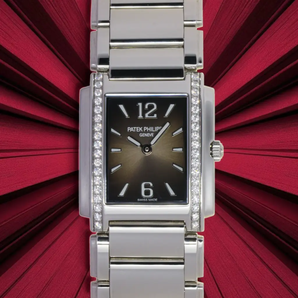 Patek Philippe 4910-1200a-010 Twenty~4, 36 diamonds 0.47 ct, 10/2024, Patek Box & Papers - our two-year warranty