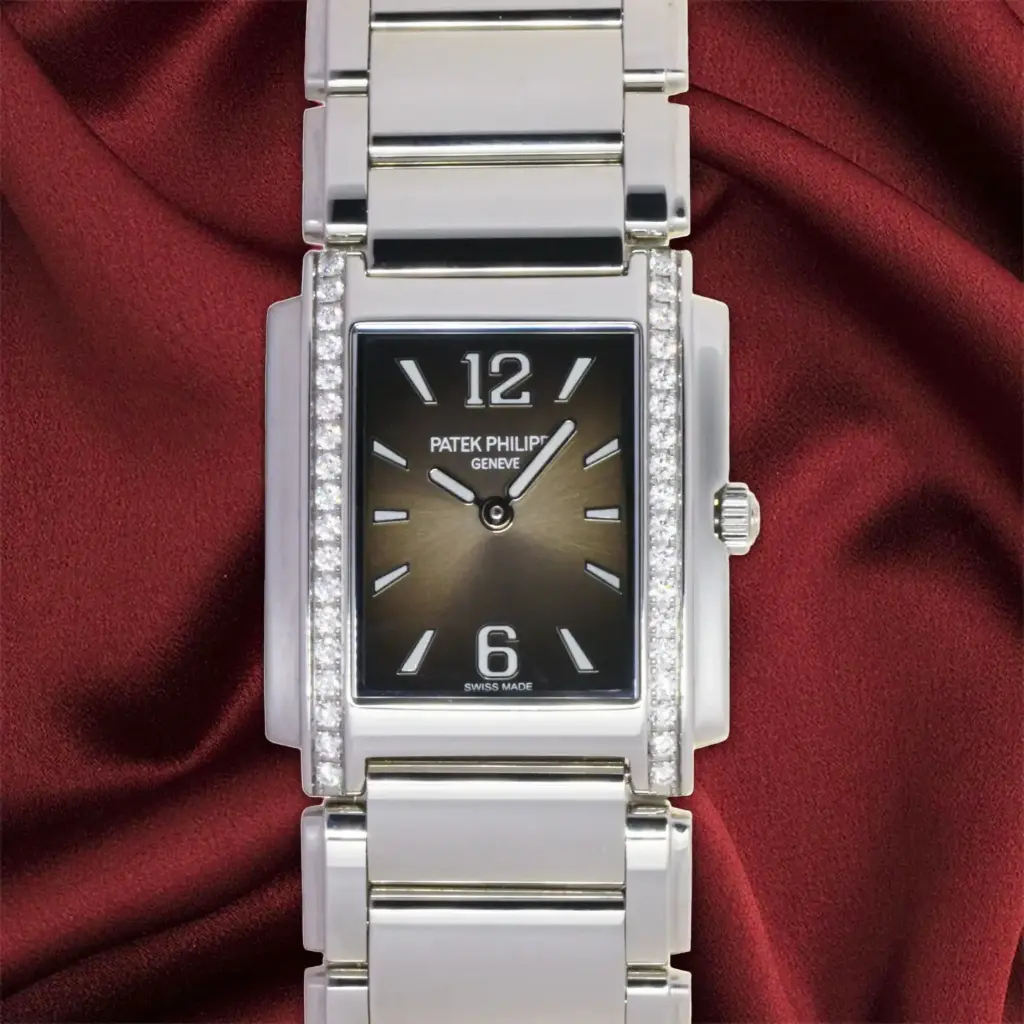 Patek Philippe 4910-1200a-010 Twenty~4, 36 diamonds 0.47 ct, 10/2024, Patek Box & Papers - our two-year warranty