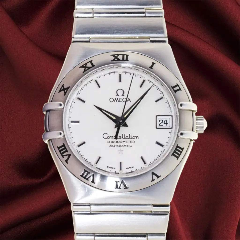 Omega Constellation 1502.30.00, 35mm White Dial, Omega Warranty 12/2000, Our Box - Our two-year warranty
