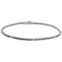 Bracciale tennis RE CARLO - Brillanti neri e bianchi 0,80+0,10ct. peso totale 7,70gr.