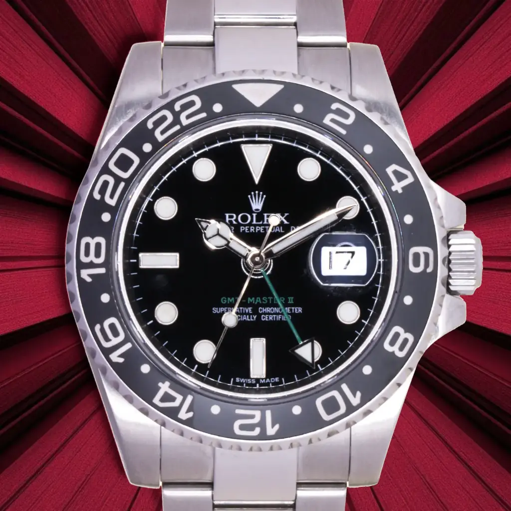 Rolex Gmt Master II ref:116710LN , Rolex Box & Papers, 1/2009