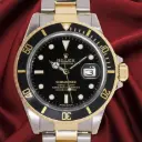 Rolex Submariner ref.16803 - Yellow gold and steel - our box and two-year warranty