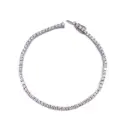 Bracciale tennis - Brillanti 2,50ct. G-VS1 peso totale 9,80gr.