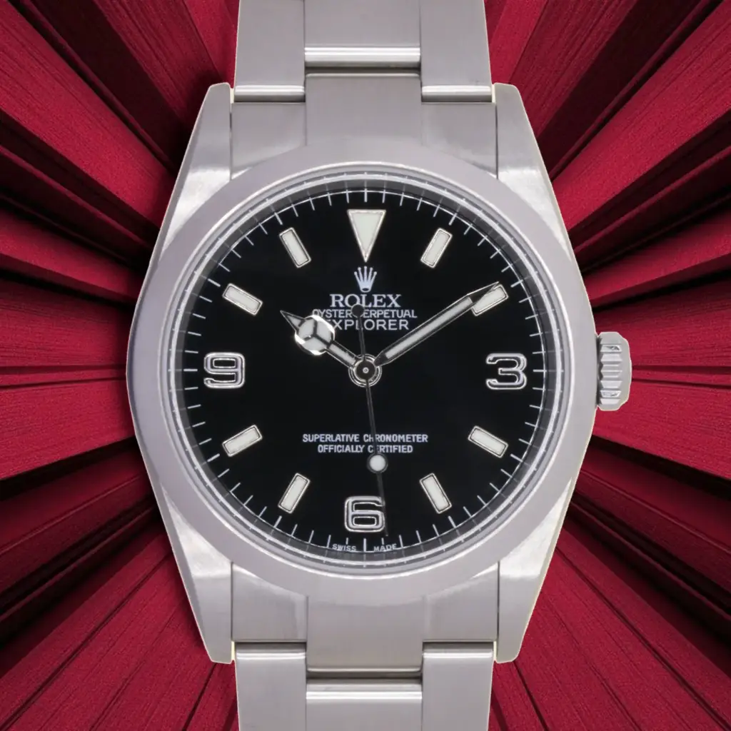 Rolex Eplorer I ref:114270, Original box and papers, 2004 