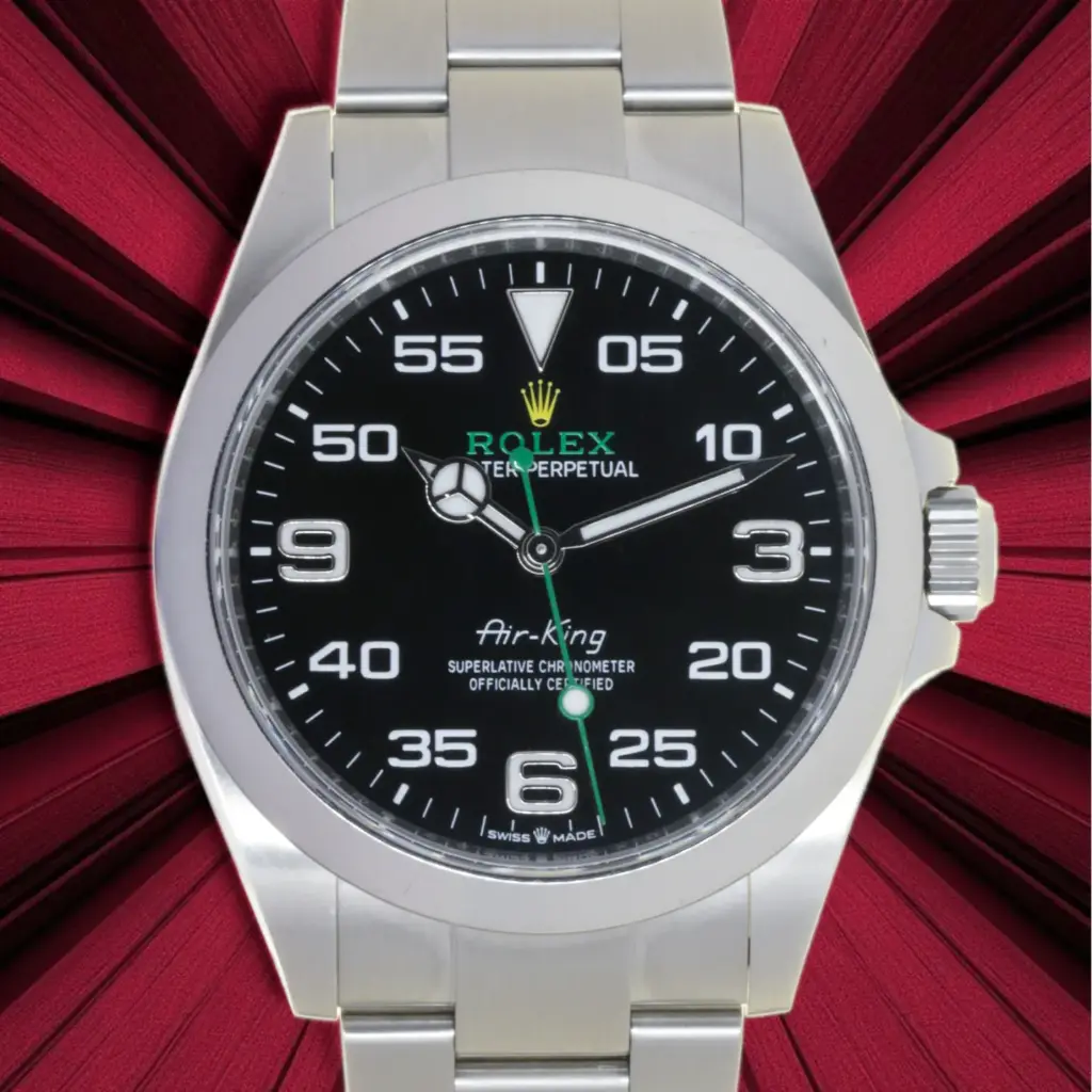 Rolex Air King ref:126900, Rolex Box & Papers, 10/2023