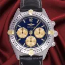 Breitling Callisto Chronograph  cal 861, Steel, Our Box & Papers, 36mm, about 1990 - our two-year warranty