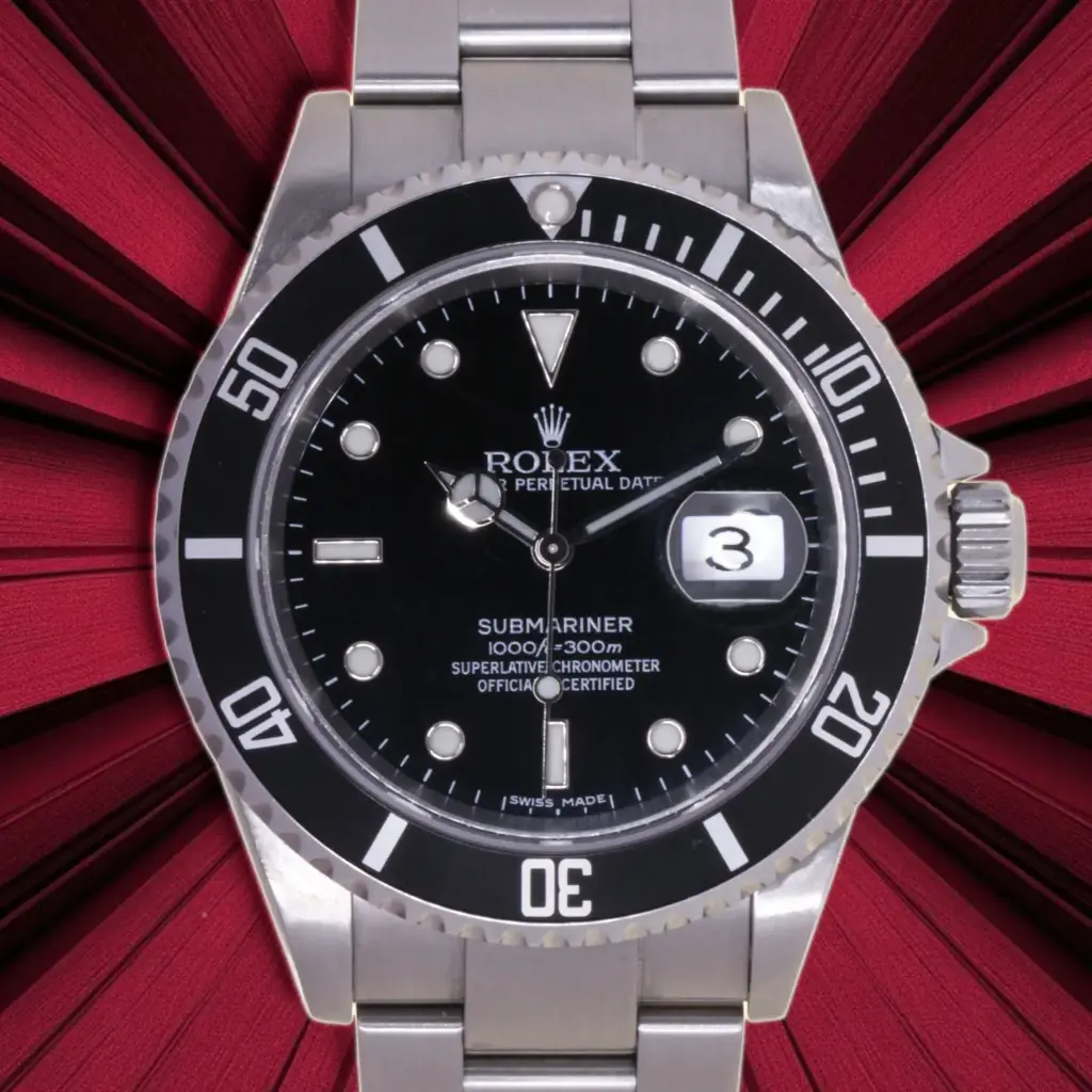 Rolex Submariner ref:16610, Steel, Rolex Box & Papers 03/2007 