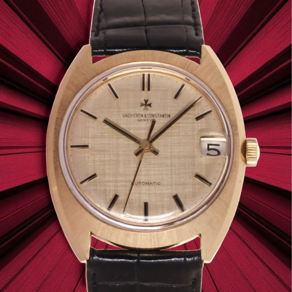 Vacheron Constantin Malte,  Date,  Automatic, 18 kt Yellow Gold, Our Box & Papers - Bros clasp and strap