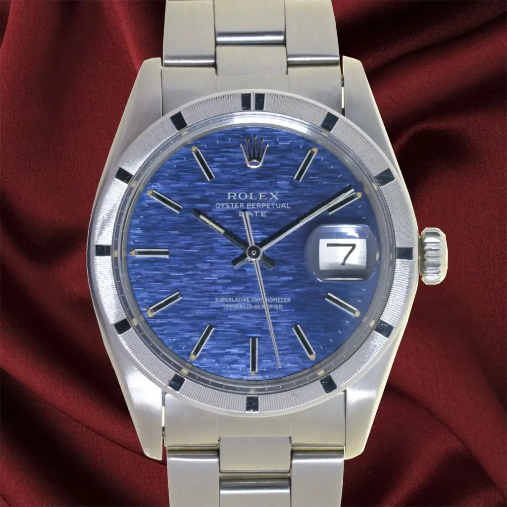 Rolex Date ref:1501, Oyster Steel, 34 mm , Orignal Box our Papers, 1980, cal. 1570