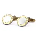 Gemelli Bulgari - Acciaio e oro di grammi 11,10