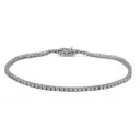 Bracciale tennis - Brillanti 1,40ct. G-VS1 peso totale 6,20gr.