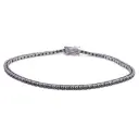 Bracciale tennis - Diamanti neri 1,50ct. oro 18kt. peso totale 9,50gr.