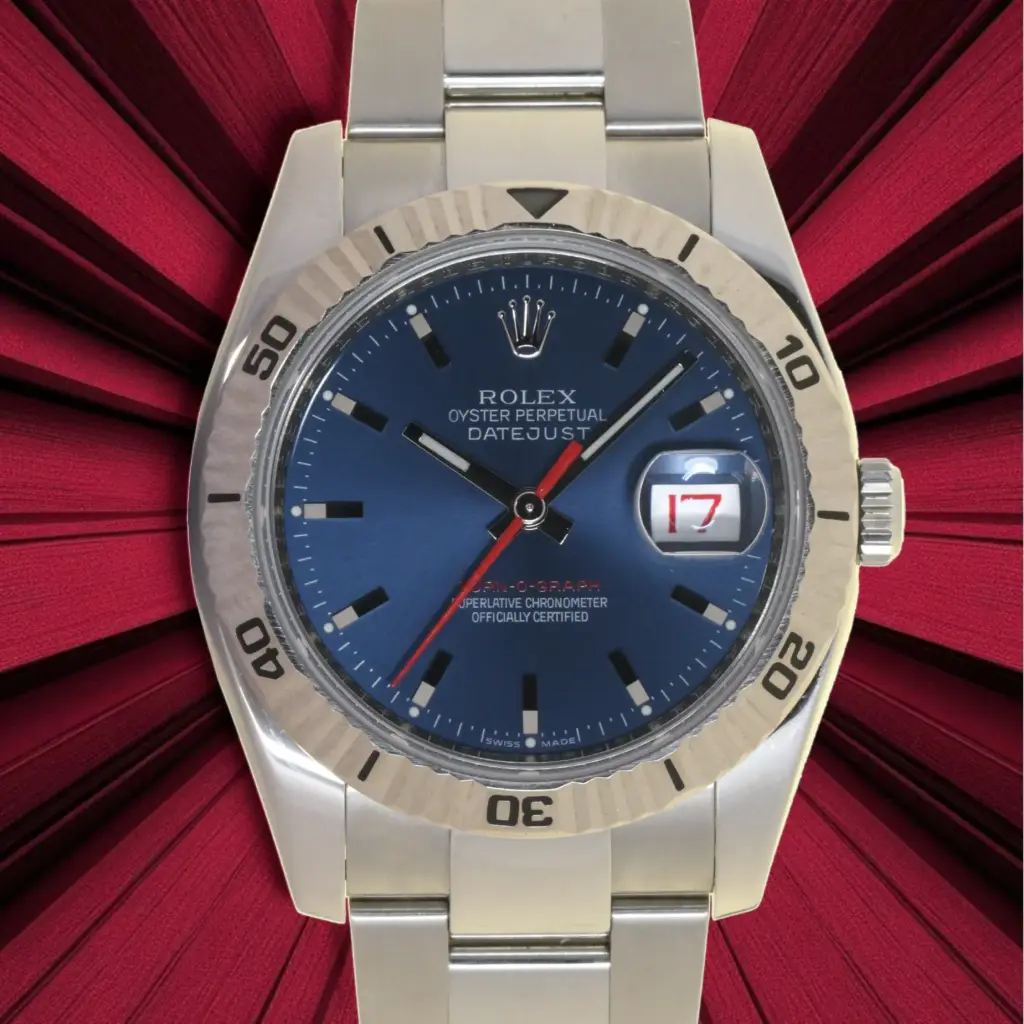 Rolex Oyster Perpetual Datejust Turn 'O Graph ref.116264  - 2011 - Rolex Box and papers, Our two-year warranty