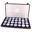 Collezione monete commemorative in argento 925 della Royal Canadian Mint per le olimpiadi estive di Montreal 1976