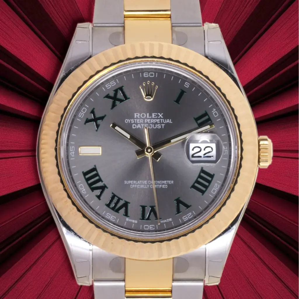 Rolex Datejust 116333 - Wimbledon, 41MM, Full Set, Stickers, ITA-2016 