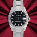 Rolex Datejust ref:178274 - 31mm - Black Dial Diamonds Oyster Rolex Box & Papers